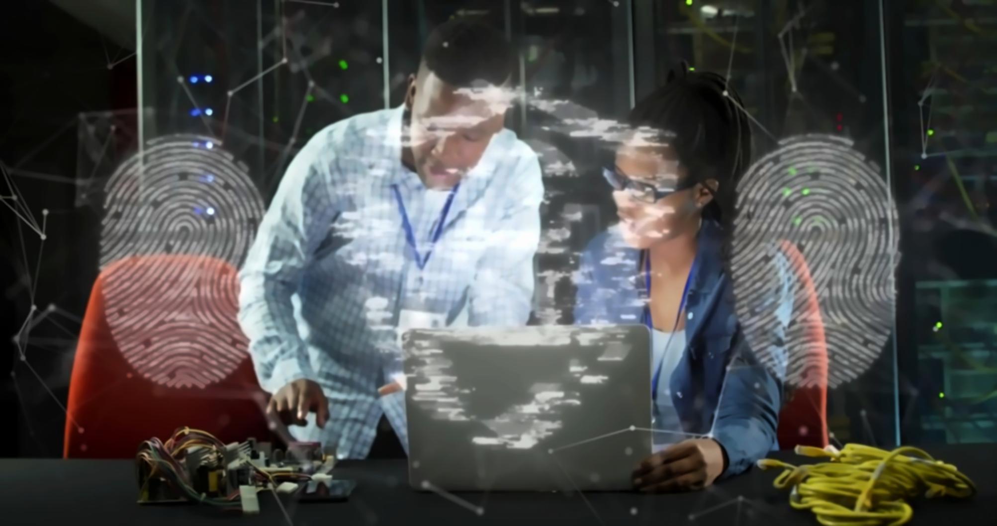 Team collaboration workspace showing mobile testing environment and debugging tools